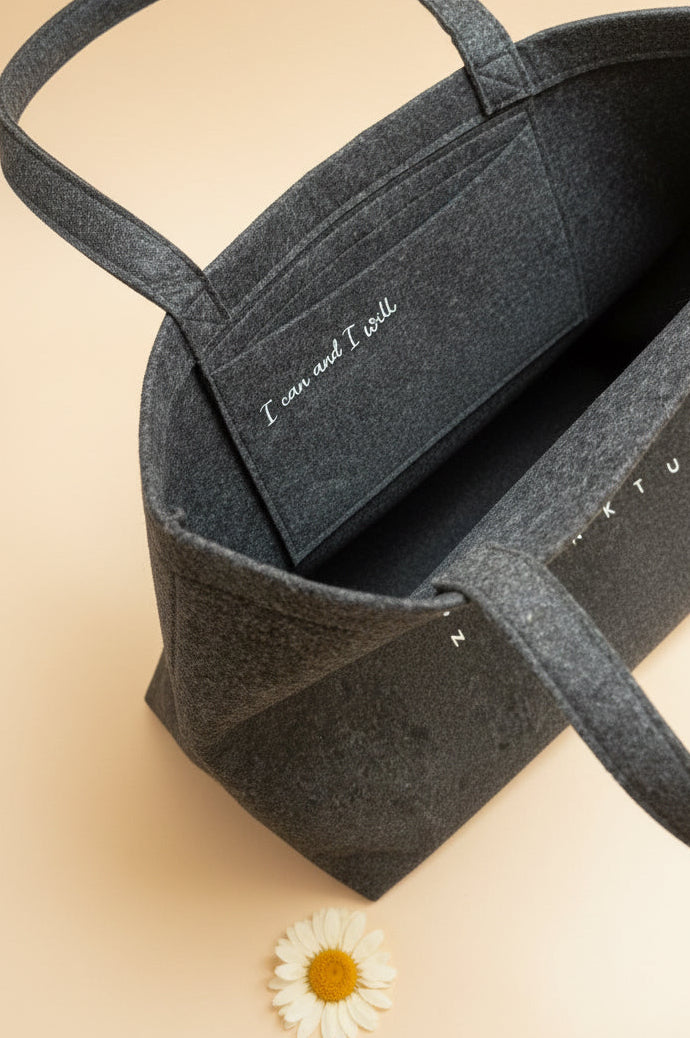 OHLUNI Alltagsliebe - Filztasche